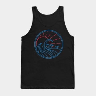 Summer adventures. Sea, waves Tank Top